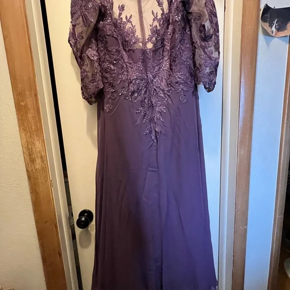 JJs House | Dresses | Jjs House Dress Plum Custom 26w Homecoming Prom  Motherofbridegroom | Poshmark